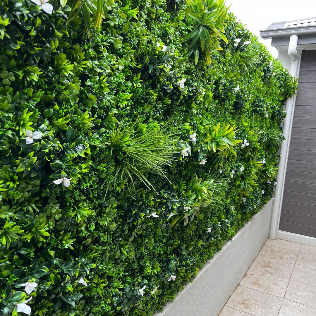 artificial garden wall  plant wall fake plants green wall plant panel plant screen plant screening